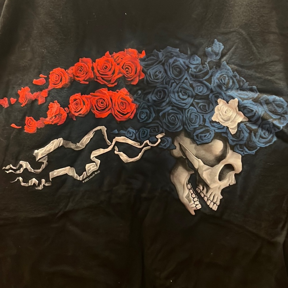 Patriots skull T-shirt - Picture 1 of 2